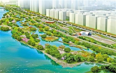 54萬(wàn)平方米 雁灘濕地公園“入畫來(lái)”！