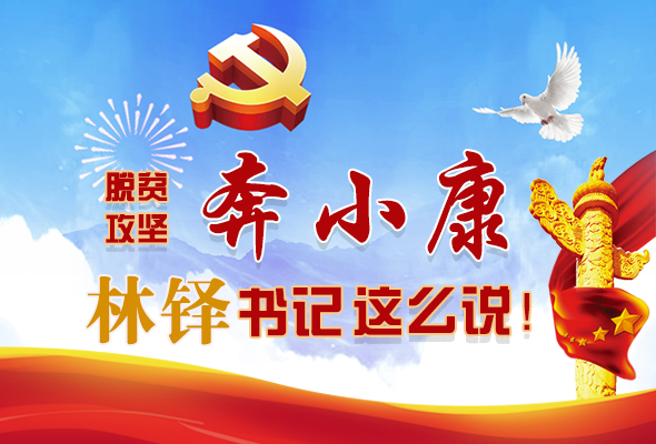 長圖|脫貧奔小康，林鐸書記這么說！