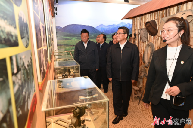 任振鶴在張掖市調(diào)研時強調(diào)：完整準確全面貫徹新發(fā)展理念，建設生態(tài)友好發(fā)展向好生活美好的“金張掖”