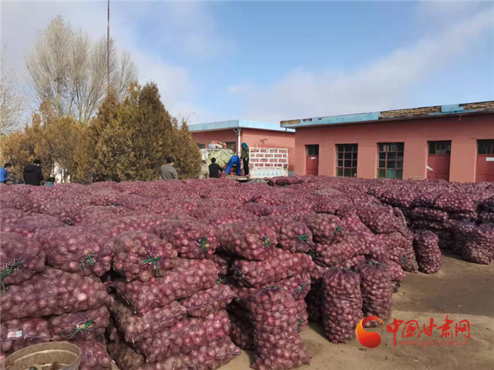 【甘快看·疫情防控甘肅在行動(dòng)】蘭州榆中：同心抗疫獻(xiàn)愛(ài)心  洋蔥助力戰(zhàn)疫情