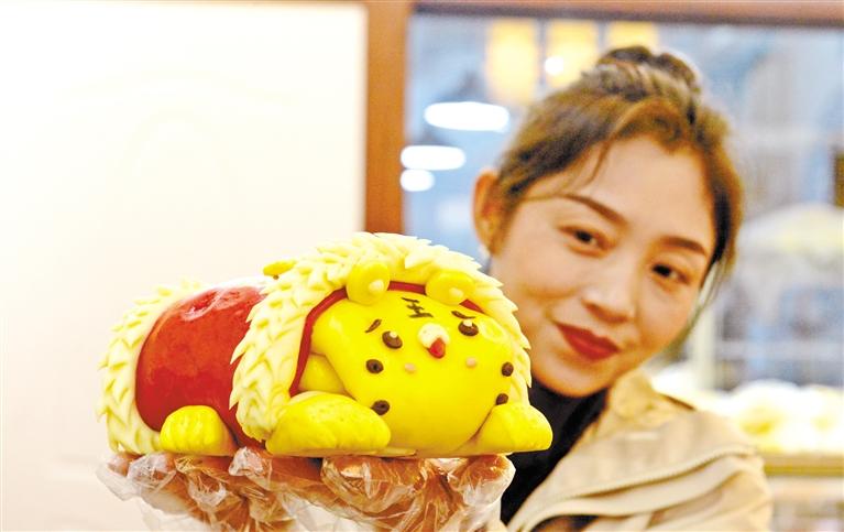 小老虎花餑餑，你舍得吃嗎？