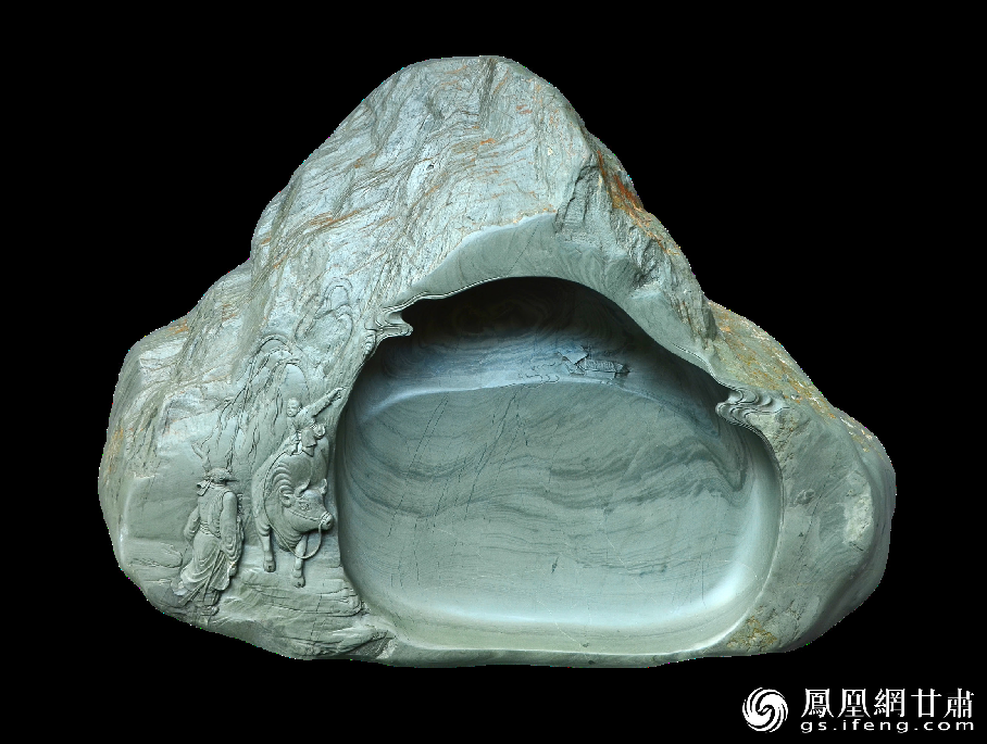 洮硯石質(zhì)細(xì)潤(rùn)堅(jiān)實(shí)，潑墨如油不損毫，書(shū)寫(xiě)流利生輝。資料圖