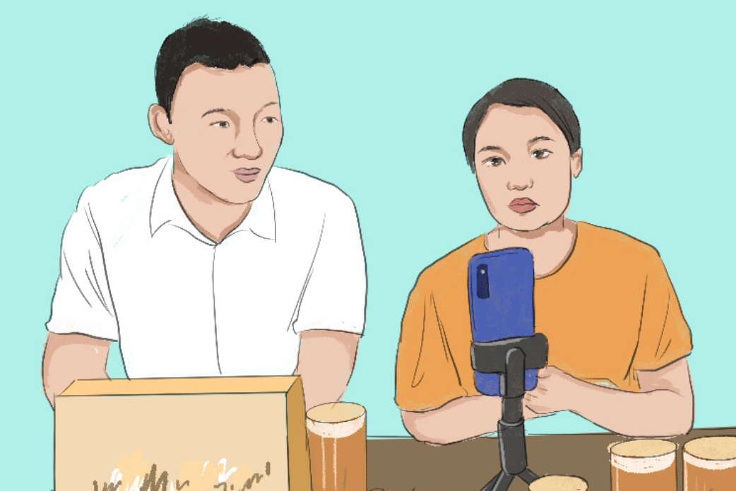 手繪|攢勁！閃閃發(fā)光的up青年