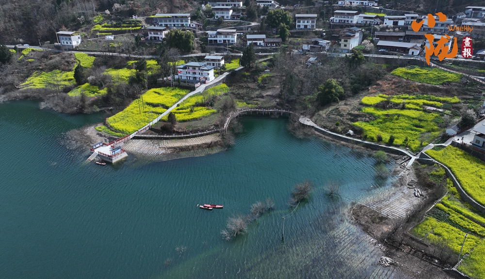 【小隴畫報·500期】文縣：一灣碧水千重粉 文縣美景入畫來